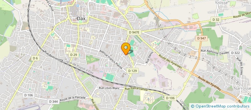 localisation de l'entreprise L'ATTIPIK EVASION à DAX