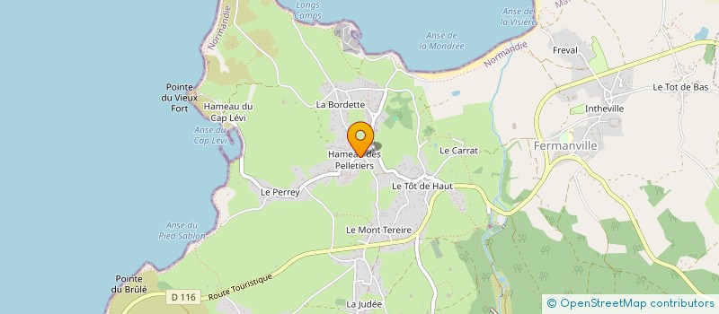 localisation de l'entreprise L'ATTITUDE FERMANVILLAISE  FERMANVILLE