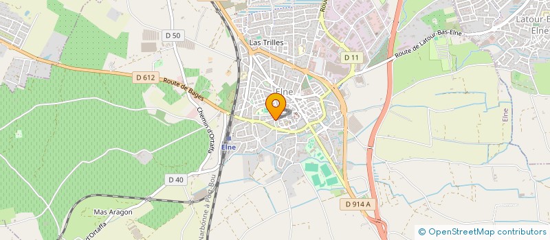 localisation de l'entreprise L'ATTITUDE SAHEL  ELNE