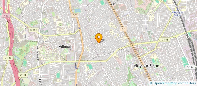 localisation de l'entreprise L'ATTRAIT DES SAVEURS DE VITRY à VITRY-SUR-SEINE