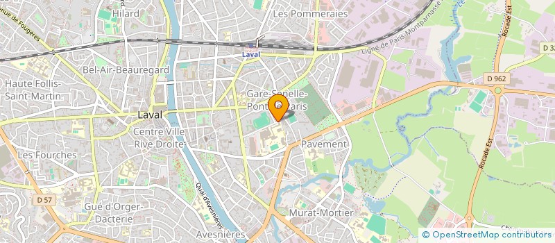 localisation de l'entreprise L'ATTRAPE-LANGUES à LAVAL