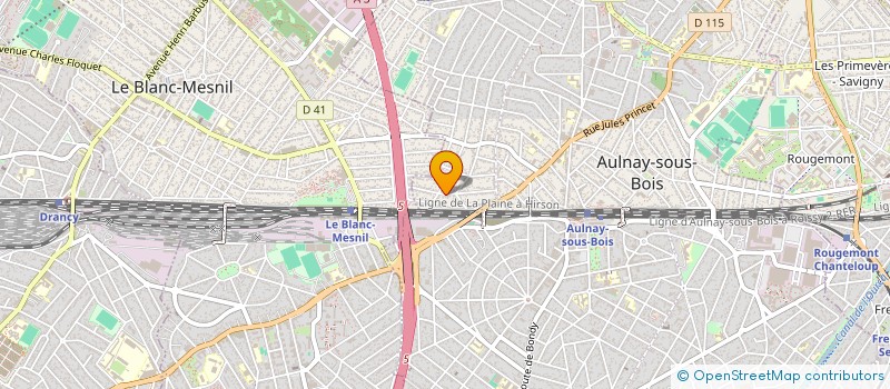 localisation de l'entreprise L'ATTRAPE-NOTE à AULNAY-SOUS-BOIS