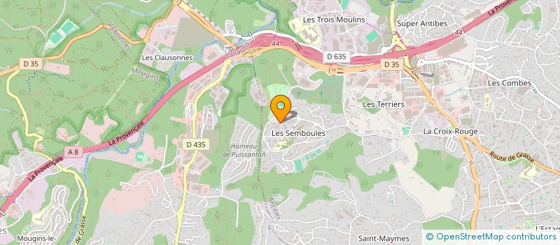 localisation de l'entreprise L'ATTRAPE RETT  ANTIBES