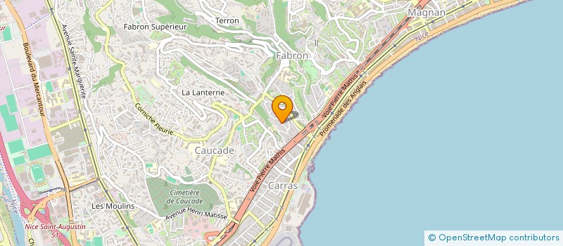 localisation de l'entreprise L'ATTRAPE REVES à NICE