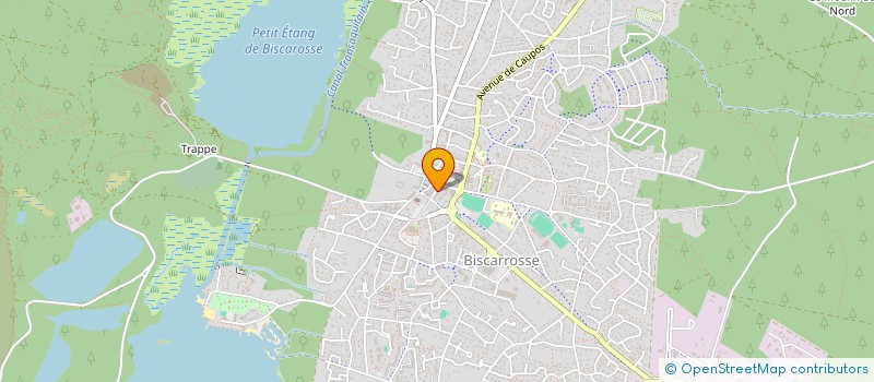 localisation de l'entreprise L'ATTRAPE-REVES  BISCARROSSE