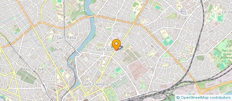 localisation de l'entreprise L'ATTRIBUT à NANTES