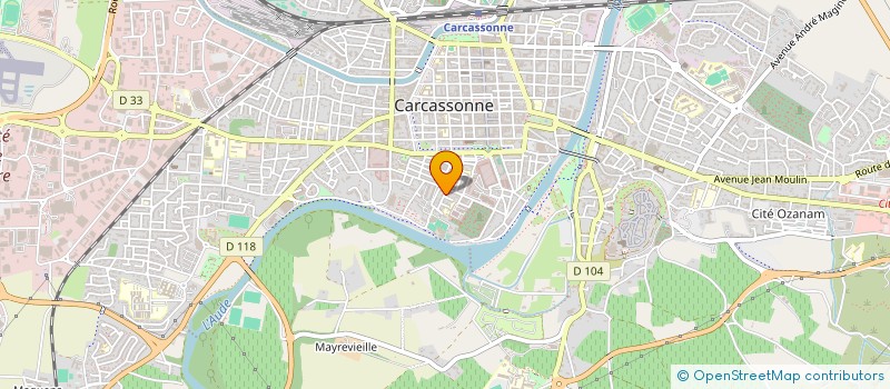 localisation de l'entreprise L'ATTROUPEMENT  CARCASSONNE