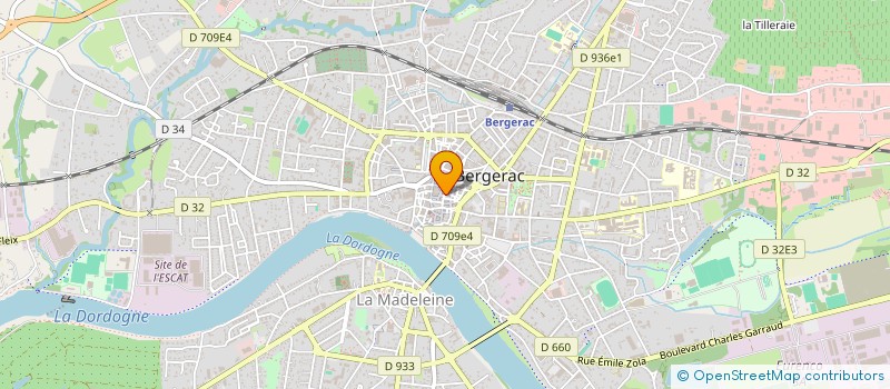 localisation de l'entreprise L'ATYPIC à BERGERAC