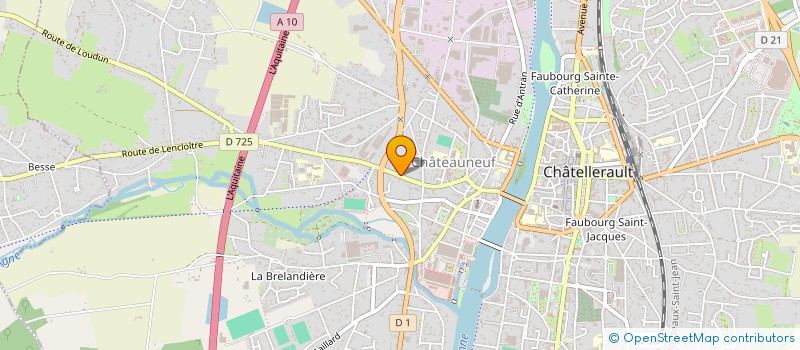 localisation de l'entreprise L'ATYPIK  CHATELLERAULT