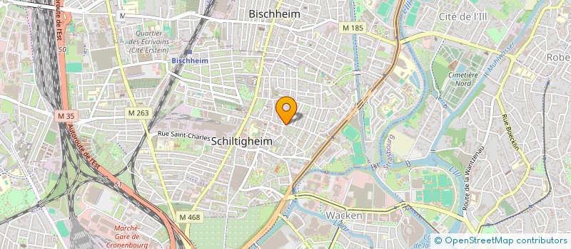 localisation de l'entreprise L'ATYPIQUE  SCHILTIGHEIM