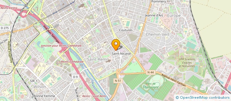 localisation de l'entreprise L'ATYPIQUE  REIMS