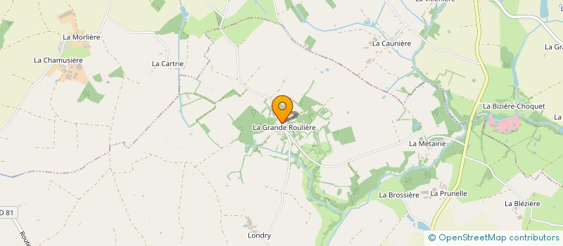 localisation de l'entreprise L' AU10C ROSE à LE POIRE-SUR-VIE