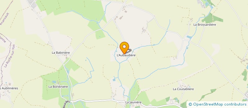 localisation de l'entreprise L'AUB'O TERRES  VENANSAULT