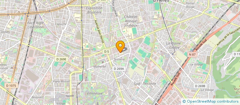 localisation de l'entreprise L'AUBE  GRENOBLE