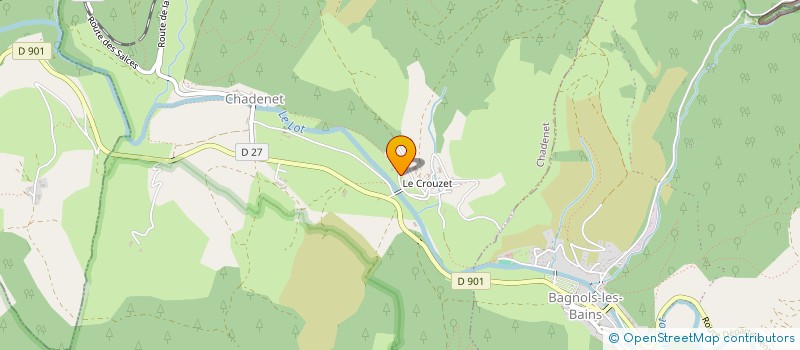 localisation de l'entreprise L'AUBE DES UFFERNETS  CHADENET