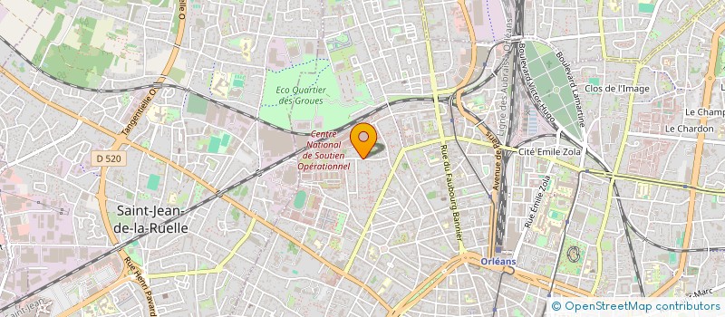 localisation de l'entreprise L.AUBE DESIGN ET TRANSITION à ORLEANS