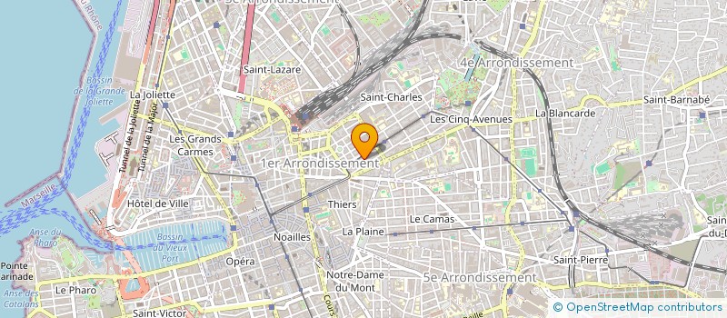 localisation de l'entreprise L'AUBEPINE à MARSEILLE
