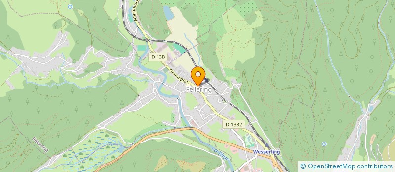 localisation de l'entreprise L'AUBERG'IN  FELLERING