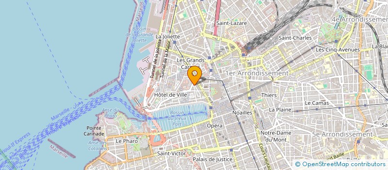 localisation de l'entreprise L AUBERG IN à MARSEILLE