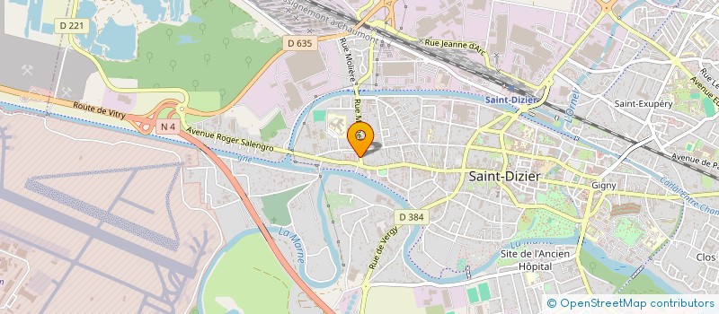 localisation de l'entreprise L'AUBERGE à SAINT-DIZIER