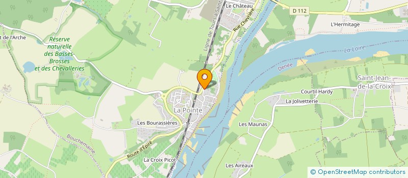 localisation de l'entreprise L'AUBERGE DE CHANTECLAIR  BOUCHEMAINE