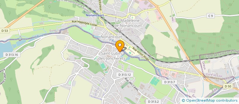 localisation de l'entreprise L AUBERGE DE DAMPIERRE à DAMPIERRE-SUR-AVRE
