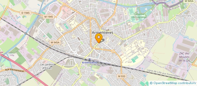 localisation de l'entreprise L'AUBERGE DE LA KABYLIE  ARMENTIERES