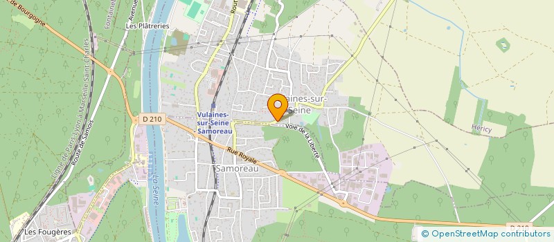 localisation de l'entreprise L'AUBERGE DE LA SOURCE à VULAINES-SUR-SEINE
