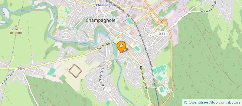 localisation de l'entreprise L'AUBERGE DE MONTROND  MONTROND