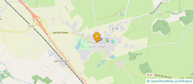 localisation de l'entreprise L'AUBERGE DE MOUNE à CHANTENAY-SAINT-IMBERT