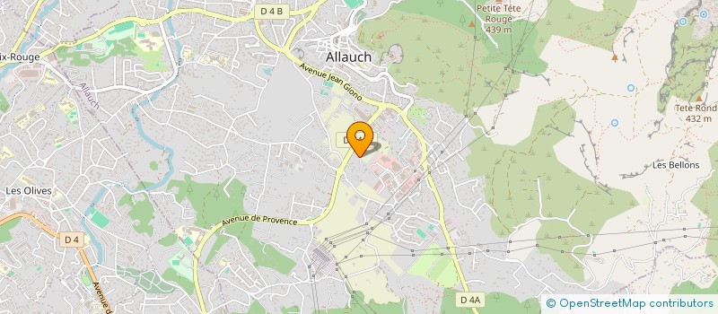 localisation de l'entreprise L'AUBERGE DE PIEROT à ALLAUCH