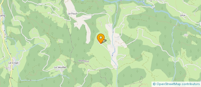 localisation de l'entreprise L AUBERGE DE PLAN BOIS  LES CLEFS