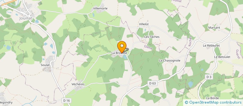 localisation de l'entreprise L'AUBERGE DES GRANDS BOIS à GLENIC