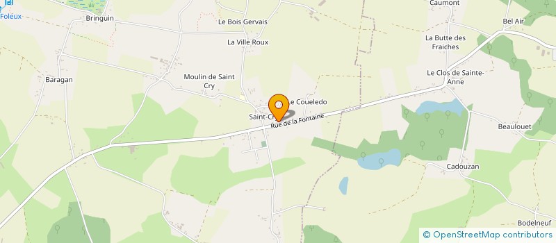 localisation de l'entreprise L'AUBERGE DES RIVES DE VILAINE  MARZAN