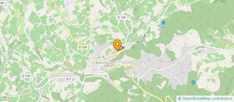 localisation de l'entreprise L'AUBERGE DES SEGUINS  BUOUX