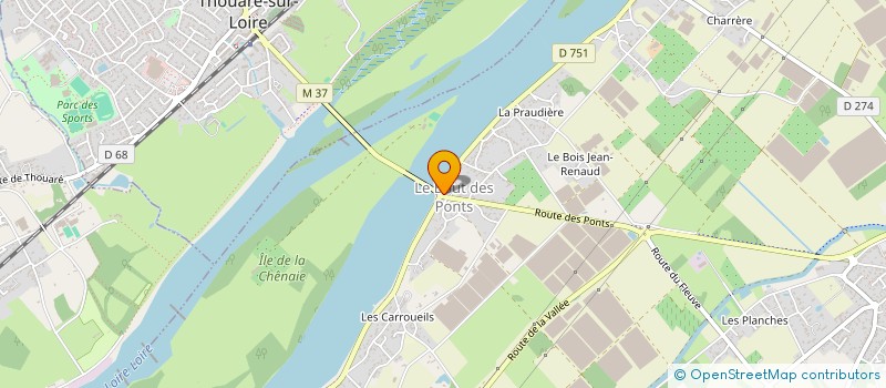 localisation de l'entreprise L'AUBERGE DU BOUT DES PONTS à SAINT-JULIEN-DE-CONCELLES