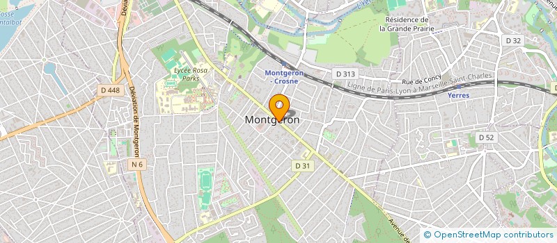 localisation de l'entreprise L'AUBERGE DU CYRANO à MONTGERON