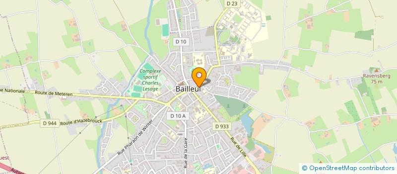 localisation de l'entreprise L'AUBERGE DU DIKKE BUIK à BAILLEUL