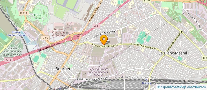 localisation de l'entreprise L'AUBERGE DU MESNIL à LE BLANC-MESNIL