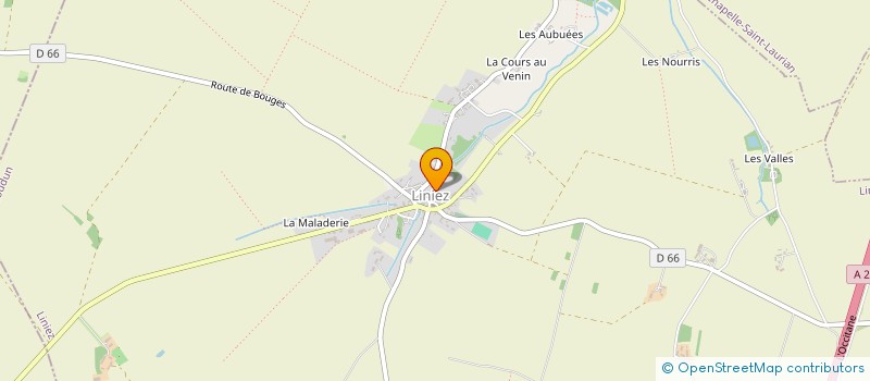 localisation de l'entreprise L'AUBERGE DU RENON à BUXEUIL