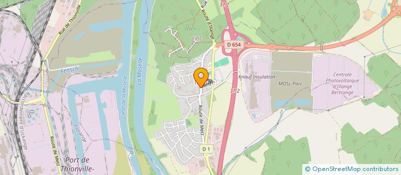 localisation de l'entreprise L'AUBERGE DU TERROIR  ILLANGE