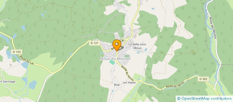 localisation de l'entreprise L AUBERGE ENSOLEILLEE MAISON BLANDIN à DUN-LES-PLACES