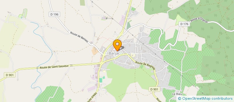 localisation de l'entreprise L'AUBERGE ESPAGNOLE à BARJAC