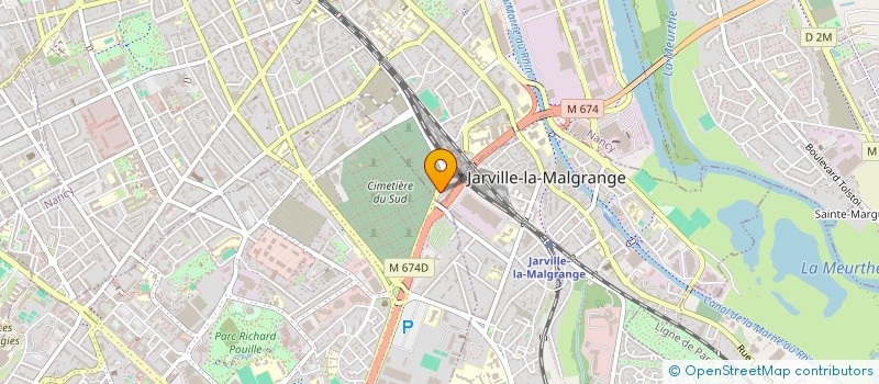 localisation de l'entreprise L'AUBERGE FRANCINE à NANCY