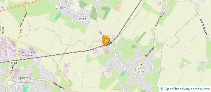 localisation de l'entreprise L'AUBERGE PICARDE à CHEPY