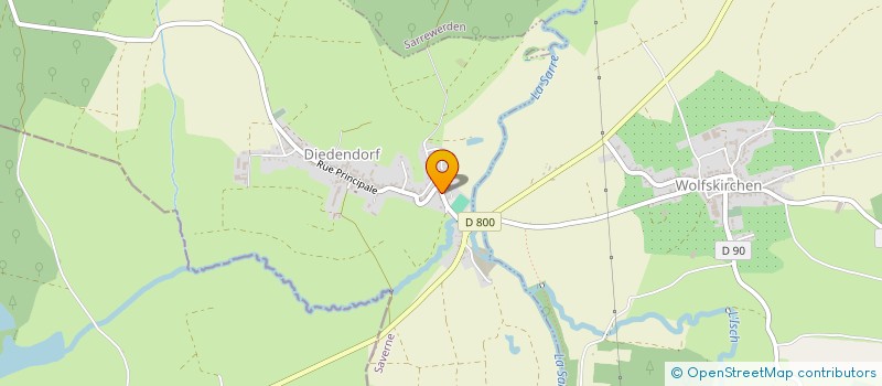 localisation de l'entreprise L'AUBERGE SAINT JAMES  SCHOPPERTEN