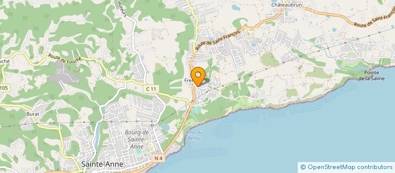 localisation de l'entreprise L'AUBERGE SAINTANNAISE à SAINTE-ANNE
