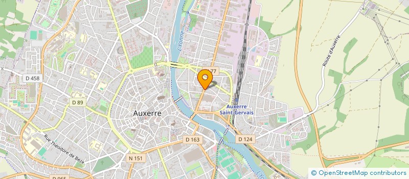 localisation de l'entreprise L'AUBIER à AUXERRE