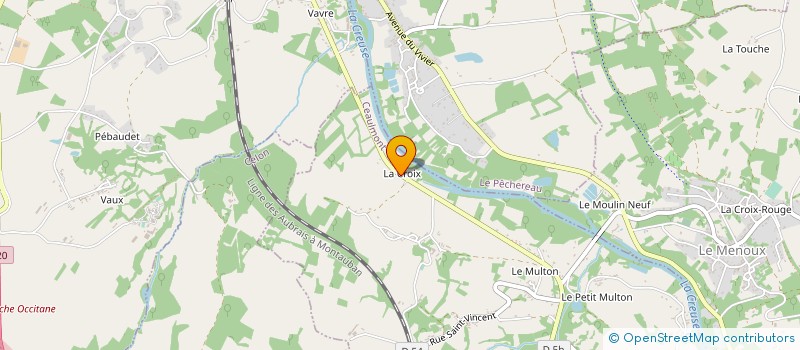 localisation de l'entreprise L'AUBIGNAT à CEAULMONT