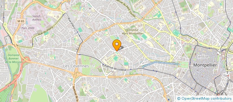 localisation de l'entreprise L'AUBOUI à MONTPELLIER